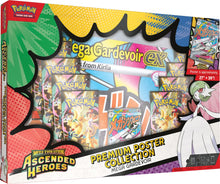 Load image into Gallery viewer, Pokemon TCG - Mega Evolution - Ascended Heroes Premium Poster Collection - Mega Lucario or Mega Gardevoir