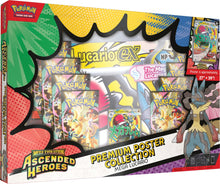 Load image into Gallery viewer, Pokemon TCG - Mega Evolution - Ascended Heroes Premium Poster Collection - Mega Lucario or Mega Gardevoir