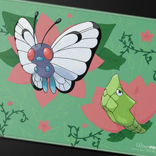 Load image into Gallery viewer, Ultra Pro Pokemon TCG Caterpie Evolutions Stitched Playmat