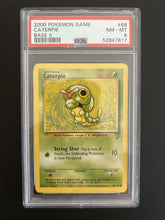 Load image into Gallery viewer, Pokemon TCG - Base set 2 Caterpie 68/130 PSA 8 NM-MT
