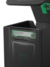 Load image into Gallery viewer, Palms Off Gaming- Collector's Series Graded Card Storage Case – Small - BLACK