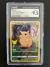 Load image into Gallery viewer, Pokemon TCG - Celebrations Pikachu 005/025 CGC 9.5 MINT+