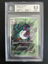 Load image into Gallery viewer, Pokemon TCG - Scarlet & Violet Temporal Forces Arbok Illustration Rare 176/162 BGS 8.5 NM-MT+