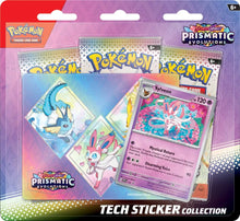 Load image into Gallery viewer, Pokemon TCG - Scarlet & Violet 8.5 Prismatic Evolutions Tech Sticker Collection