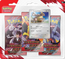 Load image into Gallery viewer, Pokemon TCG - Scarlet & Violet 10 Destined Rivals Three booster blister