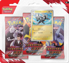 Load image into Gallery viewer, Pokemon TCG - Scarlet & Violet 10 Destined Rivals Three booster blister
