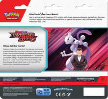 Load image into Gallery viewer, Pokemon TCG - Scarlet & Violet 10 Destined Rivals Three booster blister