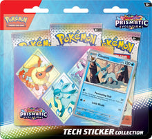 Load image into Gallery viewer, Pokemon TCG - Scarlet & Violet 8.5 Prismatic Evolutions Tech Sticker Collection
