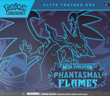 Load image into Gallery viewer, Pokemon TCG - Mega Evolution - Phantasmal Flames Elite Trainer Box