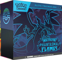 Load image into Gallery viewer, Pokemon TCG - Mega Evolution - Phantasmal Flames Elite Trainer Box