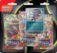 Load image into Gallery viewer, Pokemon TCG - Mega Evolution - Phantasmal Flames Three Booster Blister
