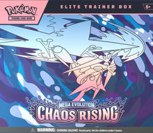 Load image into Gallery viewer, Pokemon TCG - Mega Evolution - Chaos Rising Elite Trainer Box