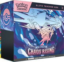 Load image into Gallery viewer, Pokemon TCG - Mega Evolution - Chaos Rising Elite Trainer Box