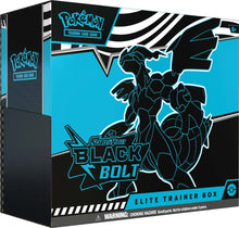 Load image into Gallery viewer, Pokemon TCG - Scarlet & Violet - Black Bolt Elite Trainer Box
