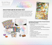 Load image into Gallery viewer, Pokemon TCG - Scarlet & Violet 8.5 Prismatic Evolutions Elite Trainer Box