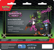 Load image into Gallery viewer, Pokemon TCG - Scarlet & Violet 6.5 Shrouded Fable 3 Pack Blister