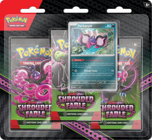 Load image into Gallery viewer, Pokemon TCG - Scarlet & Violet 6.5 Shrouded Fable 3 Pack Blister