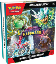 Load image into Gallery viewer, Pokemon TCG- Scarlet & Violet 6 Twilight Masquerade Booster Bundle