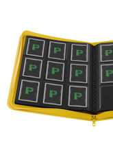 Load image into Gallery viewer, Palms Off Gaming- STEALTH 9 Pocket Zip Trading Card Binder - YELLOW