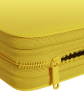Load image into Gallery viewer, Palms Off Gaming- STEALTH 9 Pocket Zip Trading Card Binder - YELLOW