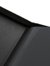 Load image into Gallery viewer, Palms Off Gaming- STEALTH 12 Pocket Zip Trading Card Binder - BLACK