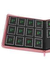 Load image into Gallery viewer, Palms Off Gaming- STEALTH 12 Pocket Zip Trading Card Binder - PINK