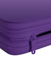 Load image into Gallery viewer, Palms Off Gaming- STEALTH 12 Pocket Zip Trading Card Binder - PURPLE