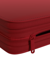 Load image into Gallery viewer, Palms Off Gaming- STEALTH 12 Pocket Zip Trading Card Binder - RED