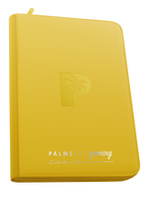 Load image into Gallery viewer, Palms Off Gaming- Collector's Series TOP LOADER Zip Binder - YELLOW