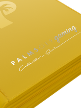 Load image into Gallery viewer, Palms Off Gaming- Collector's Series 4 Pocket Zip Trading Card Binder- YELLOW