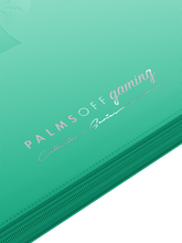 Load image into Gallery viewer, Palms Off Gaming- Collector's Series 12 Pocket Zip Trading Card Binder- TORQUOISE