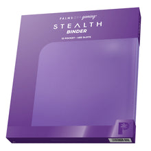 Load image into Gallery viewer, Palms Off Gaming- STEALTH 12 Pocket Zip Trading Card Binder - PURPLE