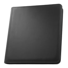 Load image into Gallery viewer, Palms Off Gaming- STEALTH 12 Pocket Zip Trading Card Binder - BLACK