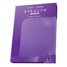 Load image into Gallery viewer, Palms Off Gaming- STEALTH 9 Pocket Zip Trading Card Binder - PURPLE