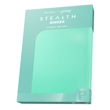 Load image into Gallery viewer, Palms Off Gaming- STEALTH 9 Pocket Zip Trading Card Binder - TURQUOISE