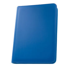 Load image into Gallery viewer, Palms Off Gaming- STEALTH 9 Pocket Zip Trading Card Binder - BLUE