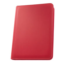 Load image into Gallery viewer, Palms Off Gaming- STEALTH 9 Pocket Zip Trading Card Binder - RED