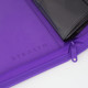 Load image into Gallery viewer, Palms Off Gaming- STEALTH 12 Pocket Zip Trading Card Binder - PURPLE