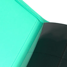 Load image into Gallery viewer, Palms Off Gaming- STEALTH 12 Pocket Zip Trading Card Binder - TURQUOISE