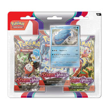 Load image into Gallery viewer, Pokemon TCG- Scarlet & Violet 3 Pack Blister
