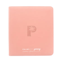 Load image into Gallery viewer, Palms Off Gaming- Collector's Series 12 Pocket Zip Trading Card Binder- PINK