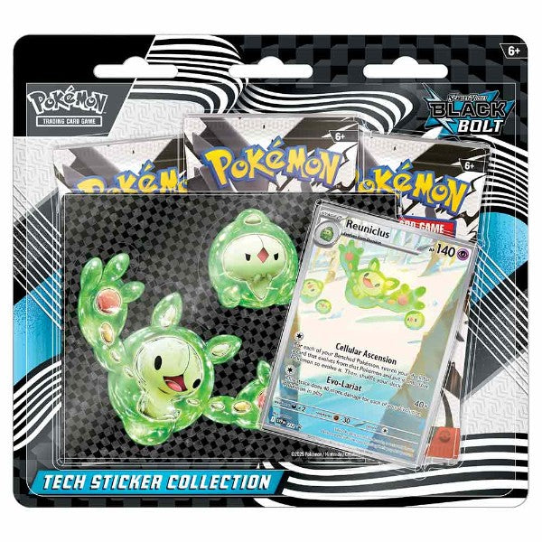 Pokémon TCG - Scarlet & Violet - Black Bolt Tech Sticker Collection