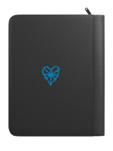 Load image into Gallery viewer, Palms Off Gaming- Limited Edition MEGA Capacity 9 Pocket Zip Binder - POG X Alpha Wolf
