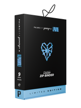 Load image into Gallery viewer, Palms Off Gaming- Limited Edition MEGA Capacity 9 Pocket Zip Binder - POG X Alpha Wolf
