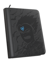 Load image into Gallery viewer, Palms Off Gaming- Limited Edition MEGA Capacity 9 Pocket Zip Binder - POG X Alpha Wolf
