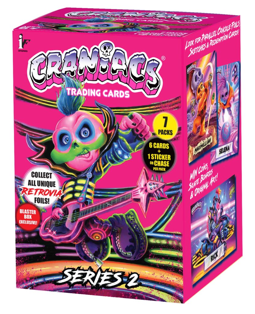 CRANIACS - Trading Cards Blaster Box Series 2