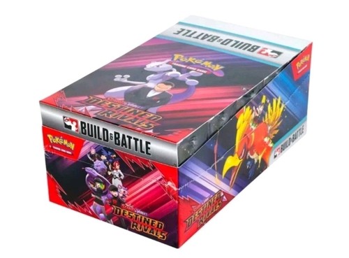 Pokemon TCG - Destined Rivals Build & Battle Box - Sealed Case of 10 ...