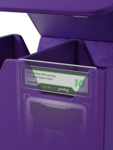 Load image into Gallery viewer, Palms Off Gaming- Collector's Series Graded Card Storage Case – Medium - PURPLE
