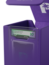 Load image into Gallery viewer, Palms Off Gaming- Collector's Series Graded Card Storage Case – Small - PURPLE
