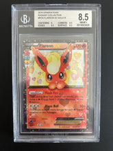 Load image into Gallery viewer, Pokemon TCG - XY Generations Flareon ex Radiant Collection RC6/RC32 BGS 8.5 NM-MT+
